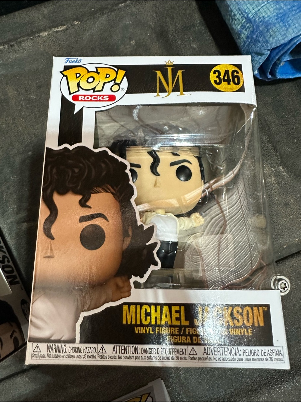 Funko POP! Rocks Michael Jackson #346 Vinyl Figure - White Shirt